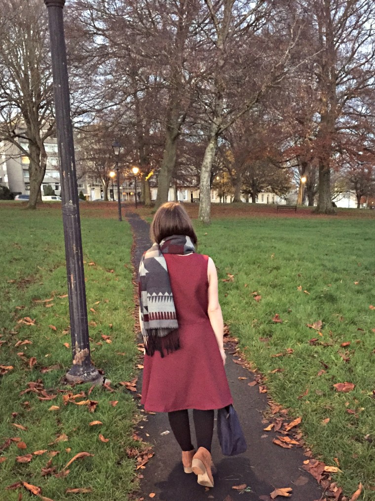 April Rhodes Peplum Dress