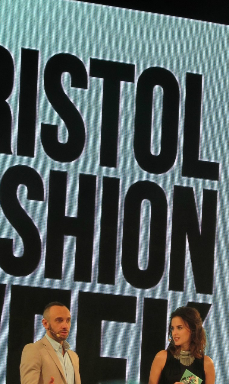 Mark Heyes and Lucy Watson at Bristol Fashion Week