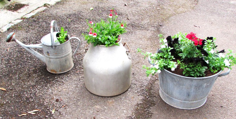 Watering Can Flower Pot