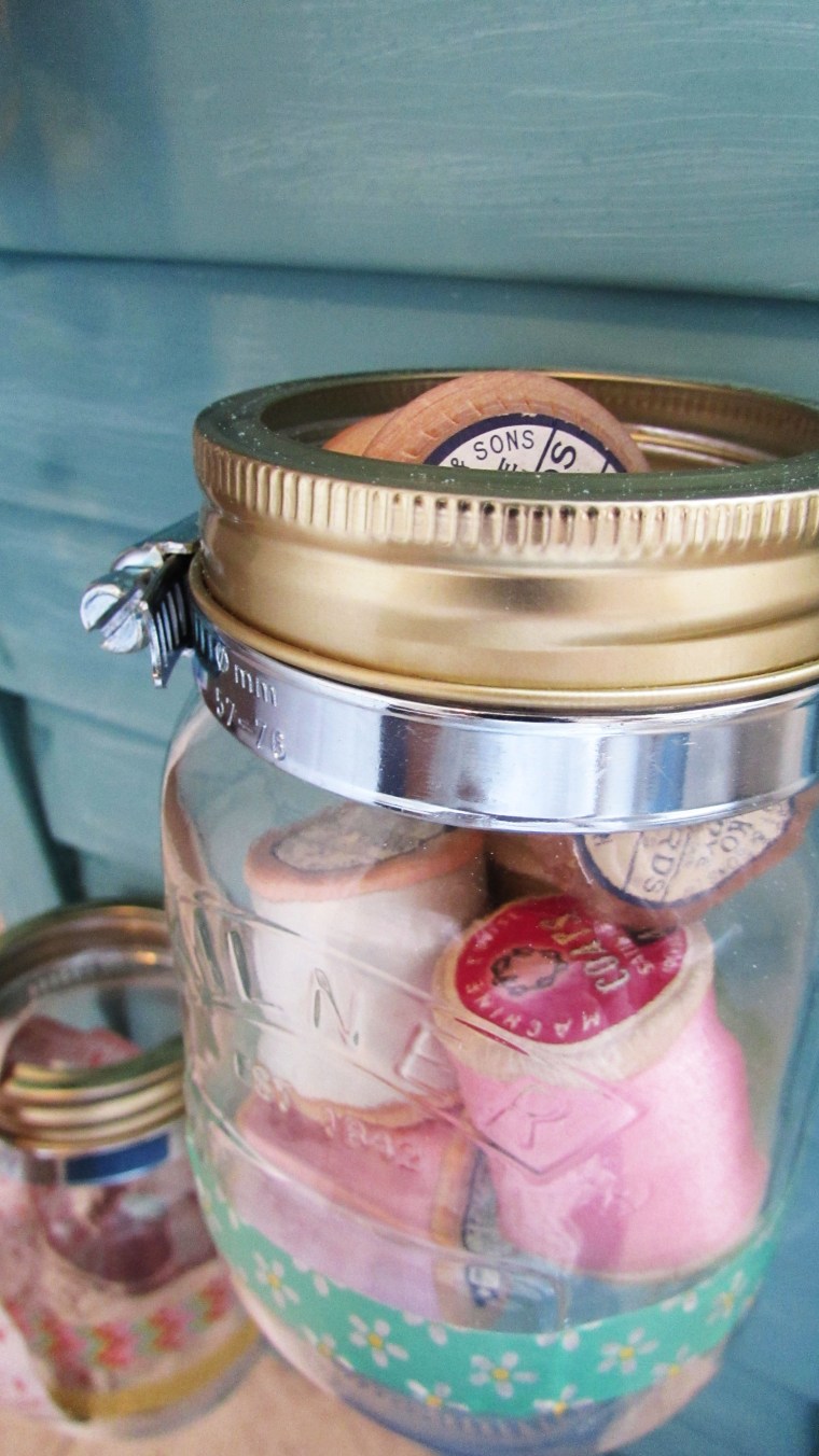 Vintage cotton reels